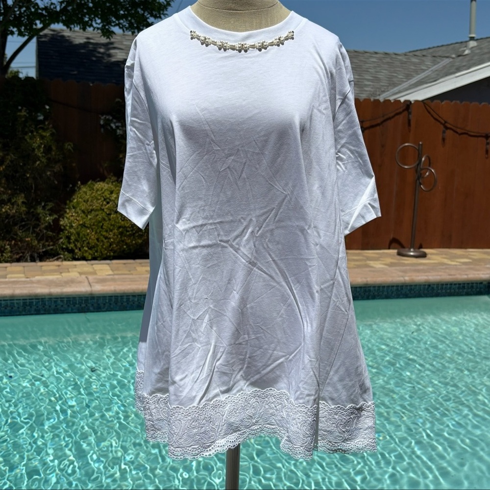 Simone Rocha Bateau Oversized Tee